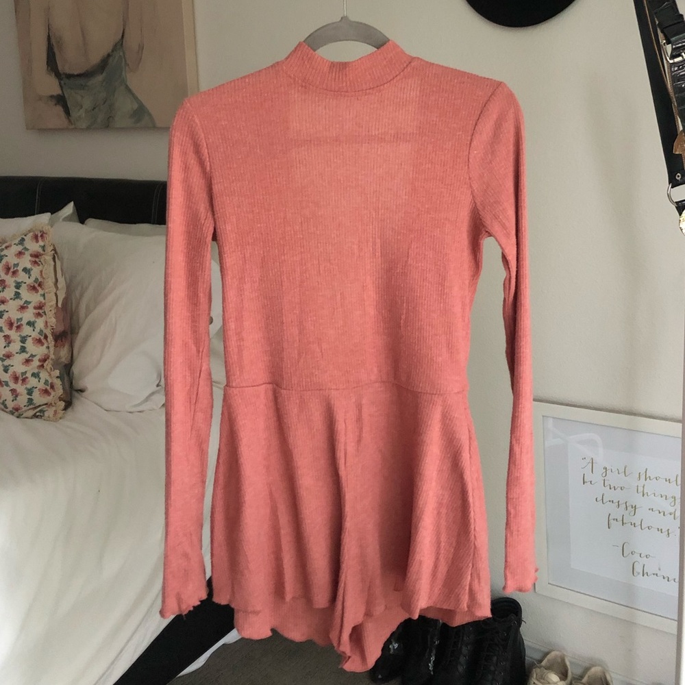 Urban Outfitters Long Sleeve Romper